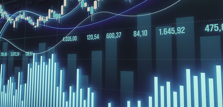 Un grafico de valores