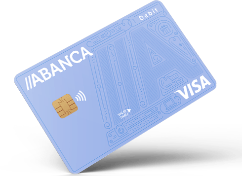 Colonial Docenas Sombra Tarjeta Visa Débito de ABANCA, tarjeta de débito | ABANCA